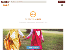 Tablet Screenshot of operationnice.com